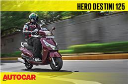 2018 Hero Destini 125 first ride video review